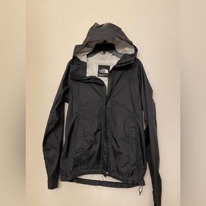 The North Face women’s nylon waterproof hooded Jacket shell Small